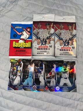 Topps Baseball Pack Lot